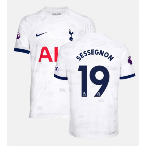 Fotballdrakt Herre Tottenham Hotspur Ryan Sessegnon #19 Hjemmedrakt 2023-24 Kortermet